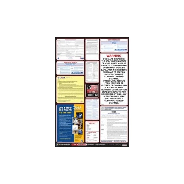 Accuform OSHA SAFETY POSTER COMBO STATE, PPG300CO PPG300CO - main